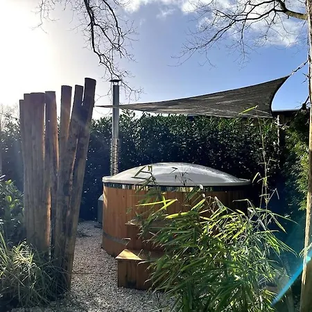 Het Verwende Nest Met Prive Hottub & Barrel Sauna
