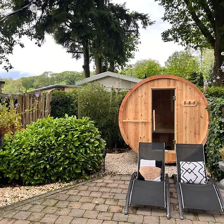 Шале Het Verwende Nest Met Prive Hottub & Barrel Sauna *