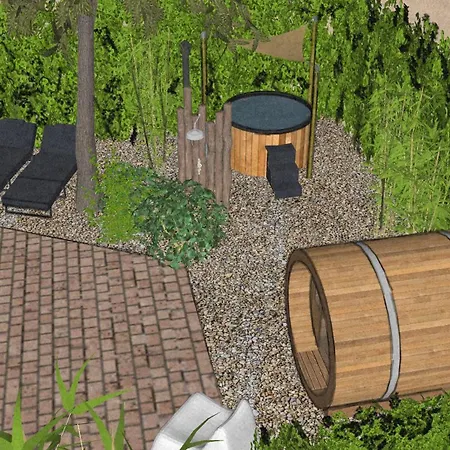 Het Verwende Nest Met Prive Hottub & Barrel Sauna Вортхёйзен