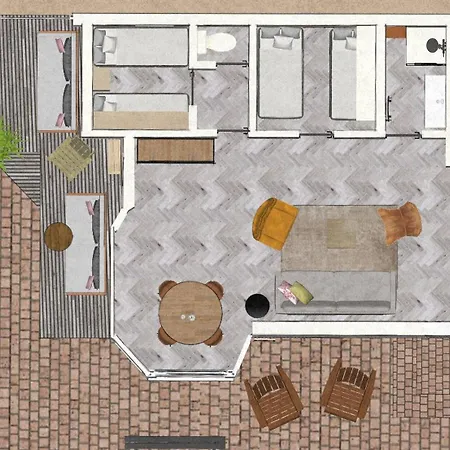 Het Verwende Nest Met Prive Hottub & Barrel Sauna * Voorthuizen