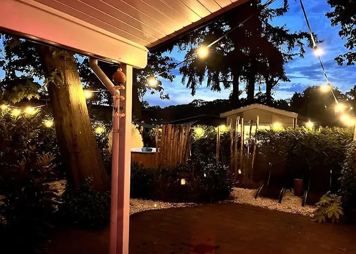 Boslodge Het Verwende Nest Met Privé Hottub Chalet