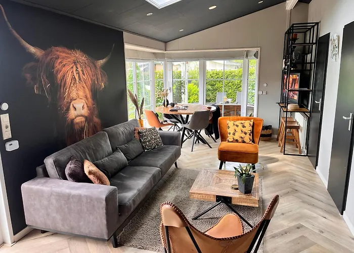 Boslodge Het Verwende Nest Met Privé Hottub Chalet *