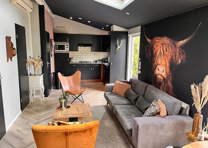 Boslodge Het Verwende Nest Met Privé Hottub Chalet *