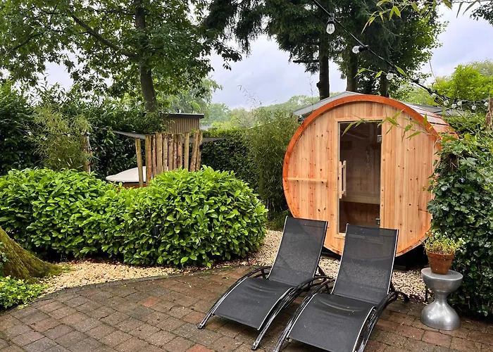Chalet Het Verwende Nest Met Prive Hottub & Barrel Sauna *