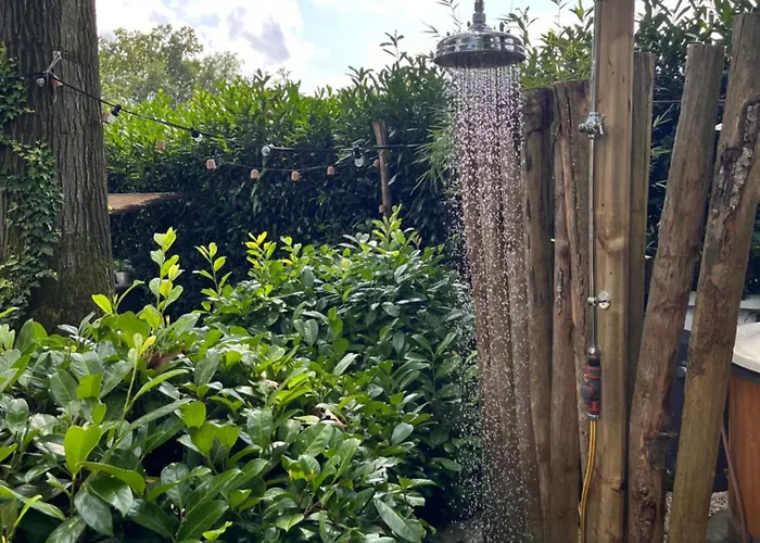 Het Verwende Nest Met Prive Hottub & Barrel Sauna Chalet Voorthuizen