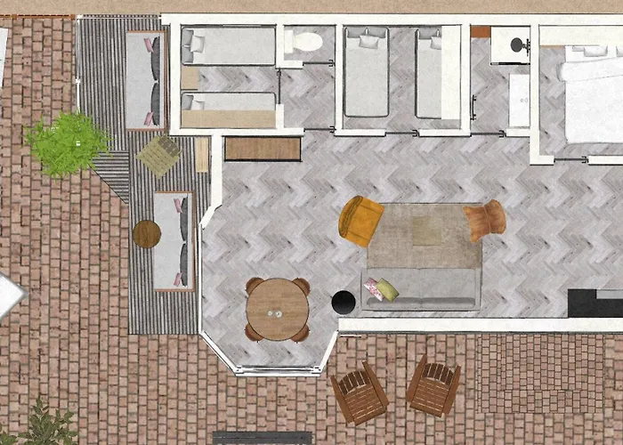 Het Verwende Nest Met Prive Hottub & Barrel Sauna * Voorthuizen