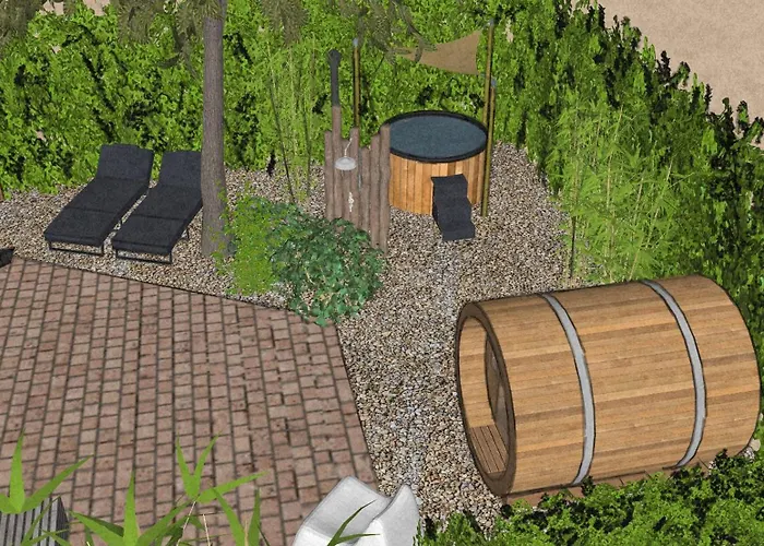 Boslodge Het Verwende Nest Met Privé Hottub Voorthuizen